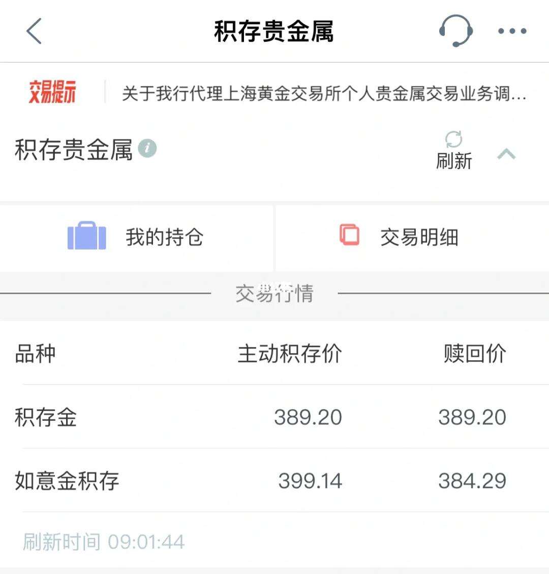 贵金属积存(贵金属积存的起步非常低01)
